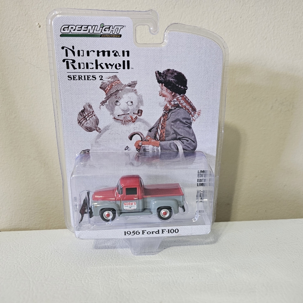Greenlight Norman Rockwell Series 2 1956 Ford F-100 1:64 Diecast